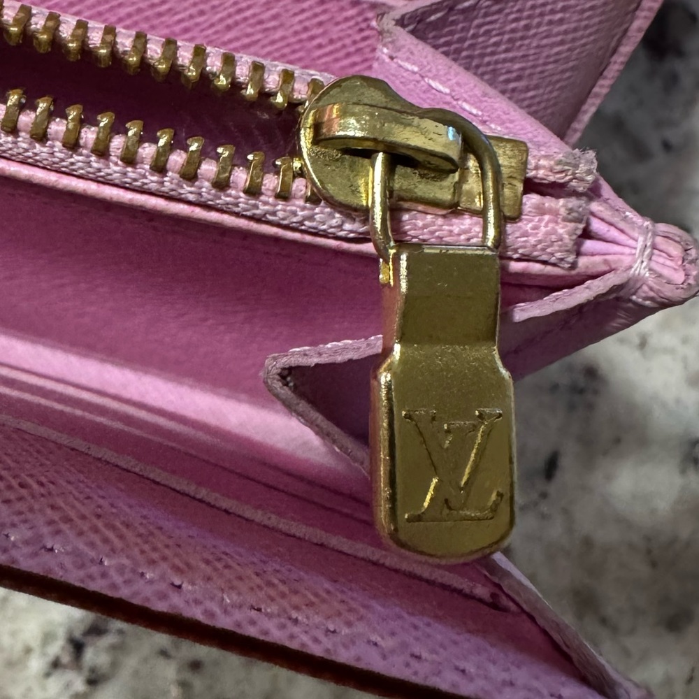 Louis Vuitton white & pink Murakami wallet with dust bag & box - Picture 16 of 17